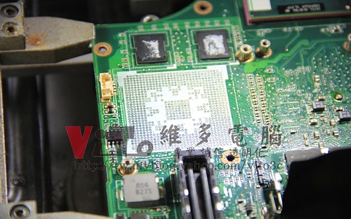 (筆電維修)華碩 ASUS V2S 8600M GS顯卡過熱故障~開機沒畫面~開機有背光沒畫面顯示~~顯卡故障通病維修實例