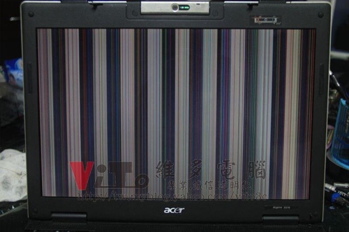(筆電維修)宏碁 ACER Aspire 5572WXMi 畫面顯示異常~顯卡破圖花屏維修實例