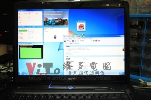 (筆電維修)宏碁 ASPIRE 5930G 一直重開機~安裝作業系統就重開~關機後又開機~無法關機~主機板故障維修實例