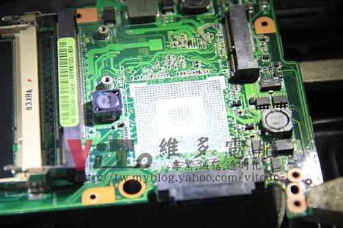 (筆電維修)華碩 ASUS F6E 不能進作業系統~抓不到硬碟~多開機幾次時好時壞~南橋故障維修實例