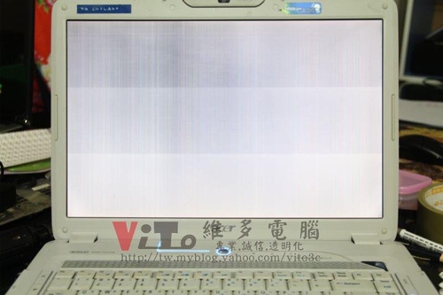 (筆電維修)宏碁 ASPIRE 5920G 畫面異常~反白~顯卡維修實例