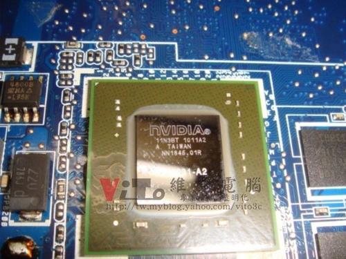 (筆電維修)華碩 ASUS W7S 9300M G顯卡破圖無法開機維修實例