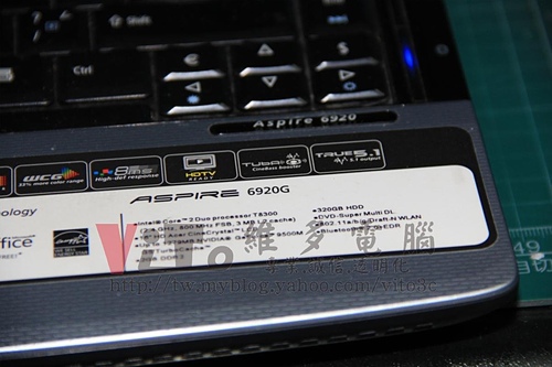 (筆電維修)宏碁 ACER ASPIRE 6920G 當機重開~不定時當機~無法安裝作業系統維修實例