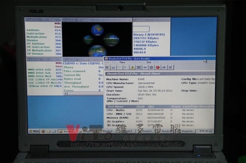 (筆電維修)華碩 ASUS W7J (白) 回原廠換修的四個月後...