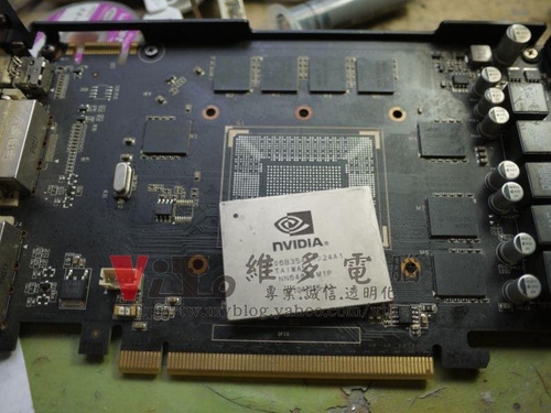 (顯卡維修)華碩 ASUS ENGTX460 BGA顯卡晶片代工維修實例
