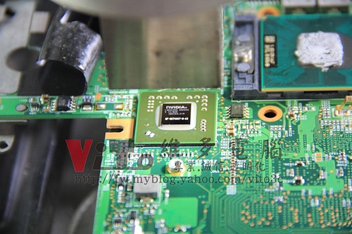 (筆電維修)惠普 HP Pavilion DV2000 (DV2141TX) 開機一長兩短聲~顯卡故障警示~開機沒有畫面顯示~顯卡故障通病維修實例