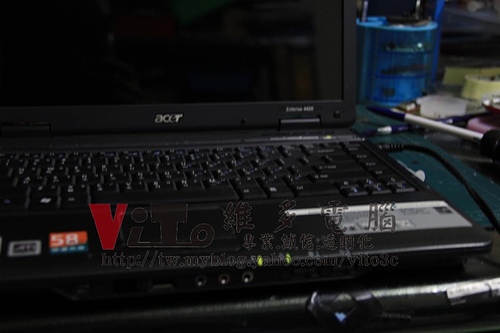 (筆電維修)宏碁 ACER EXTENSA 4420 無法開機~開機沒畫面~一直重新開機維修實例