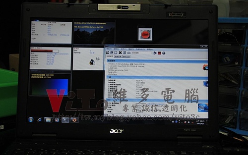 (筆電維修)宏碁 ACER ASPIRE 5580 王建民19勝紀念機~開機沒畫面~無法開機~顯卡故障通病維修實例