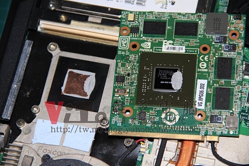 (筆電維修)宏碁 ACER ASPIRE 5920G 開機白畫面~開機白屏~顯卡故障通病~顯卡升級維修實例