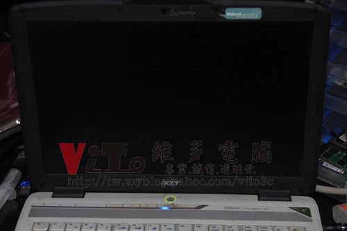 (筆電維修)宏碁 ACER ASPIRE 4520G 開機沒畫面~一直斷電重開機~顯卡及北橋故障無法開機維修實例
