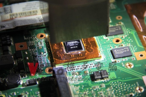 (筆電維修)華碩 ASUS F3S (F3SV) 顯卡8600M GT故障~開機沒畫面~無法開機維修實例