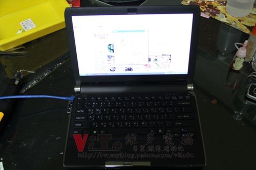 (筆電維修)新力 SONY VAIO VGN-TT15TN(PCG-4QE)過電無法開機維修實例