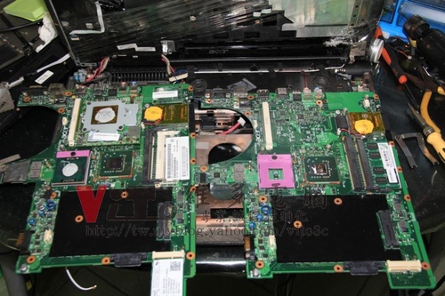 (筆電維修)宏碁 ACER Apire 6920G 一直重開機~無法安裝作業系統~主機板更換實例