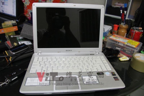 (筆電維修)新力 SONY VAIO VGN-C15TP (PCG-6P7P) 開機沒畫面~無法開機~顯示畫面異常維修實例