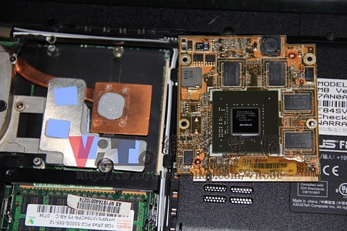 (筆電維修)華碩 ASUS F8SV 顯卡破圖~畫面顯示異常~畫面亂碼顯示~無法進作業系統重開機~顯示卡更換改良型晶片維修實例 (筆電維修)華碩 ASUS F8SV 顯卡破圖~畫面顯示異常~畫面亂碼顯示~無法進作業系統重開機~顯示卡更換改良型晶片維修實例
