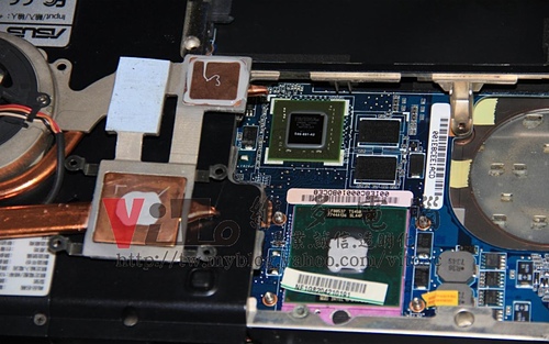 (筆電維修)華碩 ASUS W7S 顯卡過熱故障通病~更換升級溫控型GPU~開機有聲沒影維修實例