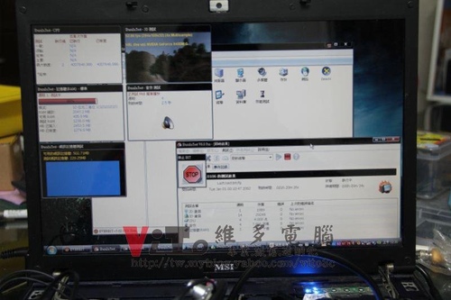(筆電維修)微星 MSI EX600 開機畫面反白有條紋~顯卡通病故障維修實例 (筆電維修)微星 MSI EX600 開機畫面反白有條紋~顯卡通病故障維修實例
